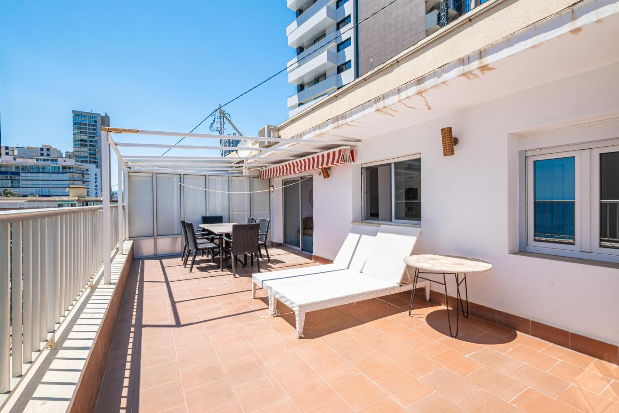 Penthouse El Pato 872 Levante Beach Benidorm Bagian luar foto