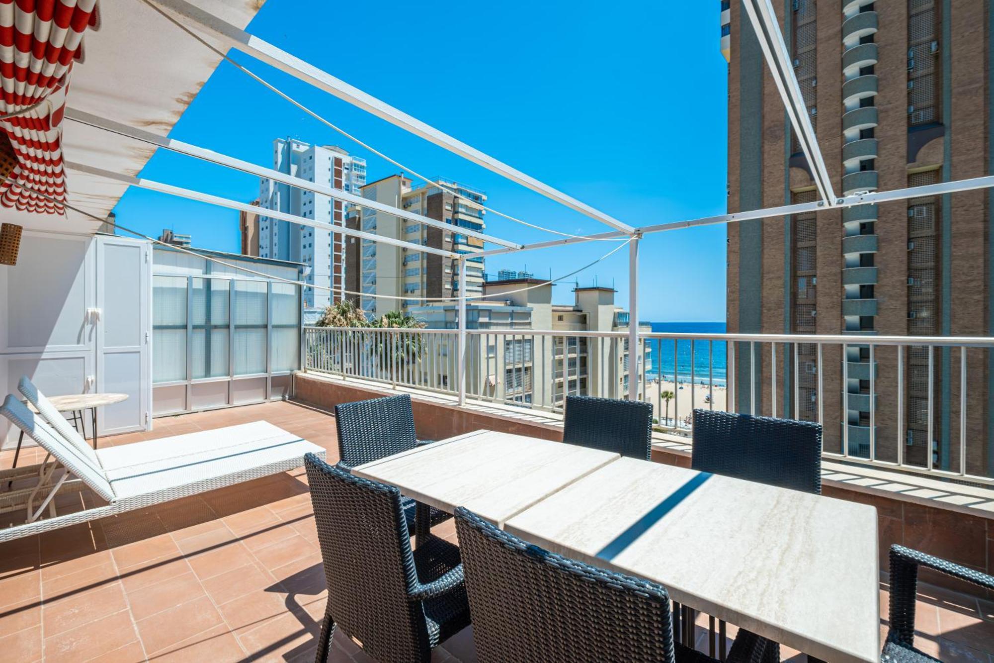 Penthouse El Pato 872 Levante Beach Benidorm Bagian luar foto