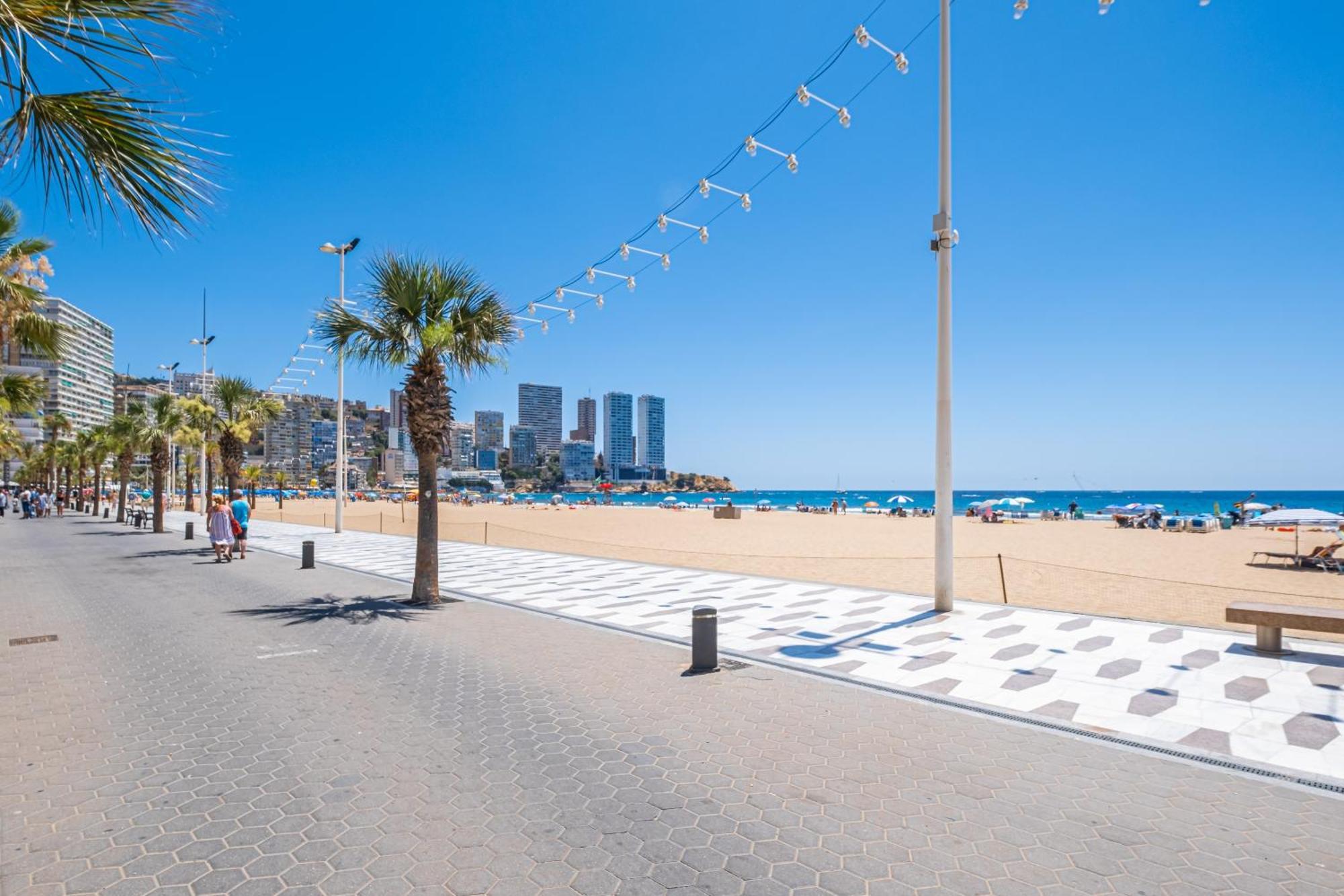 Penthouse El Pato 872 Levante Beach Benidorm Bagian luar foto