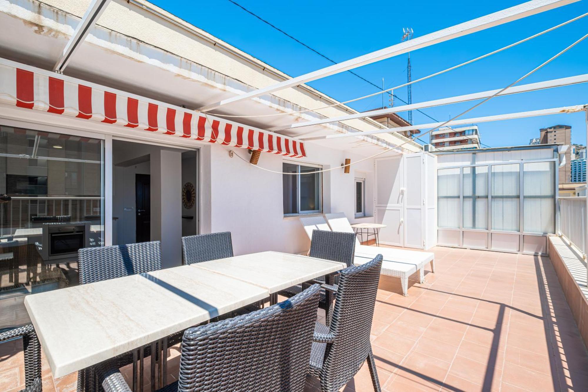 Penthouse El Pato 872 Levante Beach Benidorm Bagian luar foto